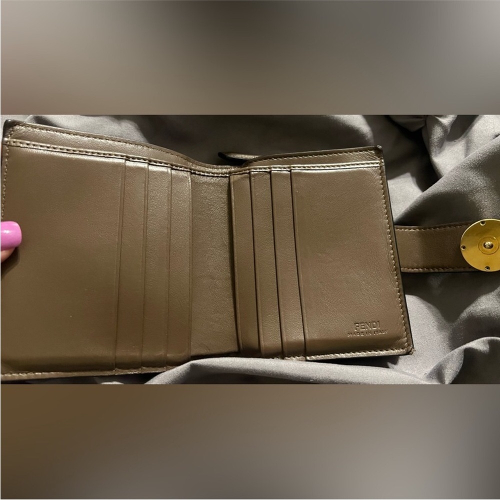 Authentic Fendi F mini wallet - Picture 5 of 7